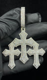 Triple Cross Pendant